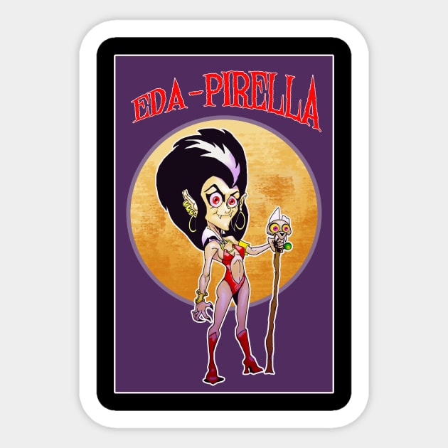 Eda-pirella Sticker by Biomek